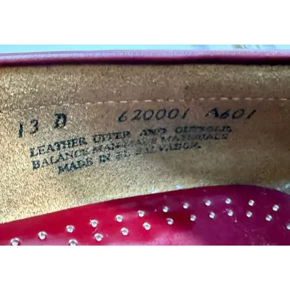 G.H. Bass Weejuns Burgundy Leather Penny Loafers Mens Size 13D Classic Slip On